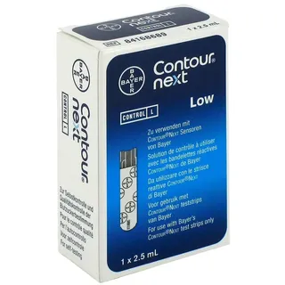 Ascensia Diabetes Care CONTOUR Next Kontrolllösung niedrig 1 St