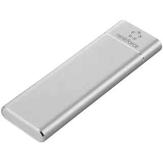 Renkforce RF-6058280 Externes Gehäuse für M.2 PCIe NVMe SSD M.2 PCIe NVMe SSD USB 3.2 Gen 2 (USB 3