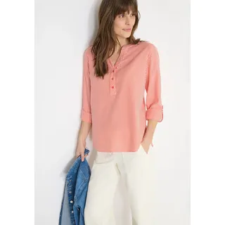 Cecil Gestreifte Bluse Cherry Tomato orange XL