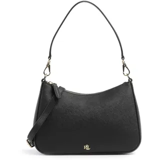 Ralph Lauren Danni Medium Umhängetasche Leder Black