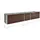 Garten-Hochbeet Verzinkter Stahl 400 x 80 x 77 cm Braun