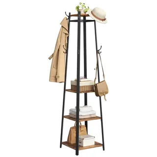 VASAGLE Garderobenständer LCR80X Braun