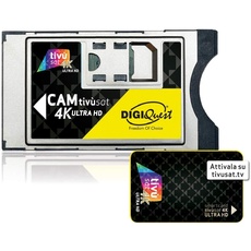 4K Tivusat SmarCam 4K Ultra HD CI+ Modul inkl. TiVu Aktive Smartcard Karte