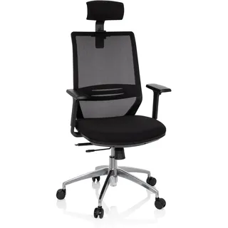 HJH Office Profondo Pro Stoff Schwarz