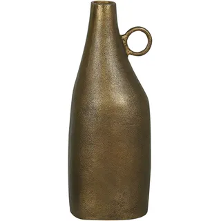 Beliani Dekovase SAMBHAR Metall 46 cm messing