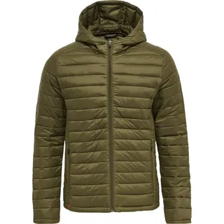 hummel hmlRED Steppjacke mit Kapuze Herren dark olive S