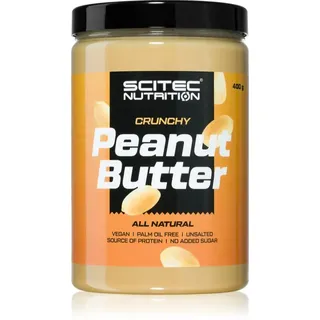 Scitec Nutrition Peanut Butter, 400g Dose, Crunchy