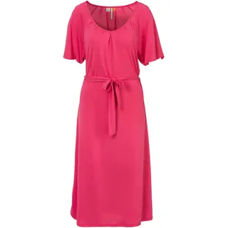Ragwear Sommerkleid "POZY" kniebedeckend, Materialmix aus Modal und Polyester, in Jersey-Qualität, magenta