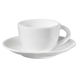 Asa Espressotasse mit Untertasse à Table Weiß (2-teilig) - Weiß
