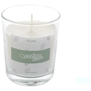 Duftkerze – Pflanzenwachs, 125 g, Zedernduft, ideal zum Ambiente, natürlich und umweltfreundlich, mit weichem und langanhaltendem Duft.