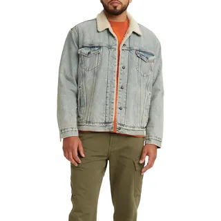 Levi's Type 3 Sherpa Trucker stonebridge-light wash L