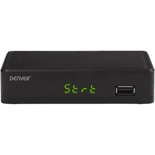 Denver DTB-148 DVB-T2 HD Set-Top Box - Frei-Empfang, HDMI, Dolby Digital Plus, MPEG, USB Medienwiedergabe