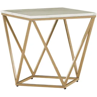 Beliani Malibu Beige MDF 50 x 50 x 50 cm