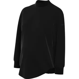 Nike Damen (M) One Wende-Pullover Aus French Terry (Schwangere Und Mütter) Pullover, Schwarz, XS EU