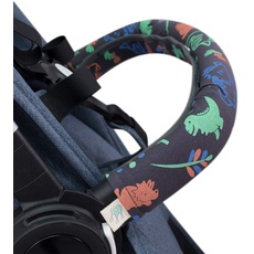JYOKO KIDS Abdeckung Deckt Griff für Kinderwagen (Happy Dino, Einzel)