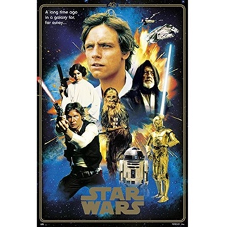 Poster Star Wars - 40th Anniversary - Heroes - 61 x 91.5 cm