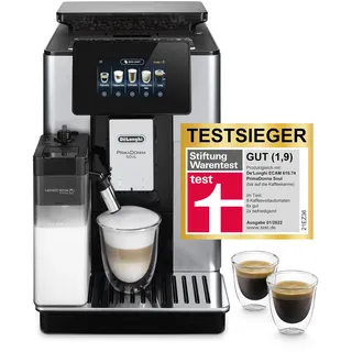 PrimaDonna Soul ECAM 612.55 SB Silber und Schwarz