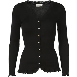 Rosemunde Babette Silk Cardigan Schwarz M
