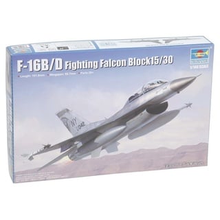 Trumpeter 3920-1/144 F16B D Fighting Falcon Block 15/30/32, Luftfahrt