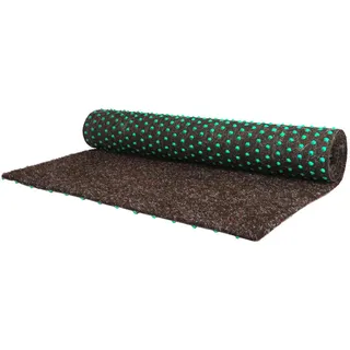 Rasenteppich , Braun , Textil , Uni , rechteckig , 200x1100 cm , Made in Eu , beliebig kürzbar, in verschiedenen Größen erhältlich, UV-beständig, pflegeleicht, strapazierfähig, leicht zusammenrollbar , Teppiche und Böden, Terrassenböden & Balkonböden, Kunstrasen