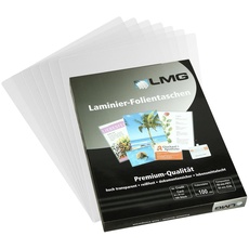 Bild von 25 LMG Laminierfolien glänzend für A4 125 micron