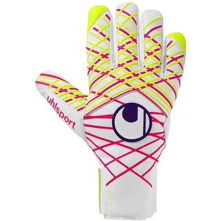 Uhlsport Prediction Absolutgrip Hn Maignan #375 Torwarthandschuhe - White / Pink / Fluo Yellow / Pu - 8