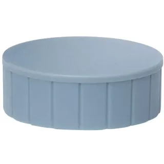 Magnet Maulsolid, rund, Kraftmagnet, bruchsicherer Kunststoff, 2500 g Haftkraft, 38 x 15,5 mm, grau, 6163984