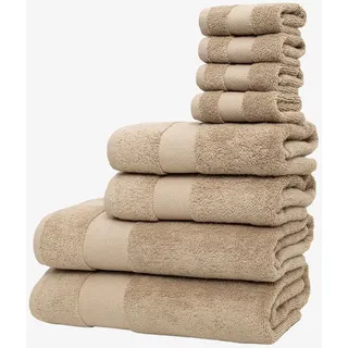 Wolkenfeld Handtuchset 8-tlg. beige