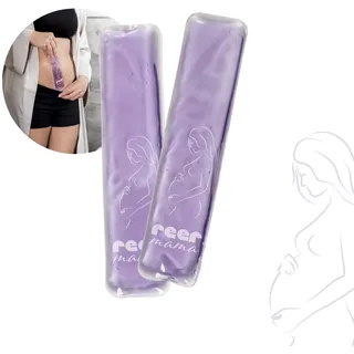 Reer mama Wochenbett-Kühleinlage | 2-in-1: warm & kalt | Set aus 2 Kühleinlagen und 12 Einweg-Hygienehüllen | wohltuende Kühlung für den Intim- & Dammbereich | flexibel und wiederverwendbar
