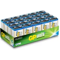 GP Batteries 1604AUP-S20/ 6LF22 ULTRA PLUS battery - 20 Pack (20 Stk.), Batterien + Akkus