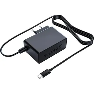 GO SOLID! Ladegerät kompatibel mit JBL Tuner 2 & JBL Tuner XL - Schwarz