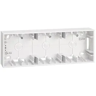 Box mit 3 Elementen, Weiß