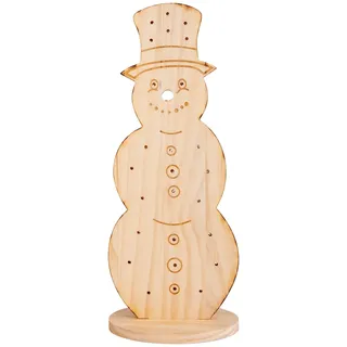 NÄVE Schneemann 80 cm beige