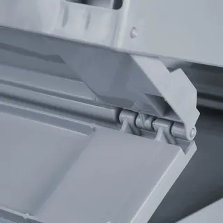 5x professionelle Faltbox - Spielzeugkiste - multifunktionale Kiste - grau