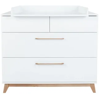 Arthur Berndt Wickelkommode »Wickelkommode »Lina« mit abnehmbarem Wickelaufsatz« bis 15 kg 115 cm, weiß