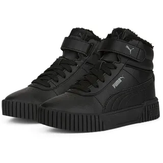 Puma Carina 2.0 Mid WTR PS Sneaker, Black Black-Dark shadow 31