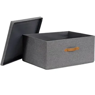 LOVE !T STORE !T Aufbewahrungsbox 54 x 40 x 25 cm 1-tlg. grau