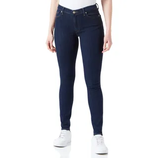 7 For All Mankind Damen Jswza230 Jeans, Dark Blue, 26 EU