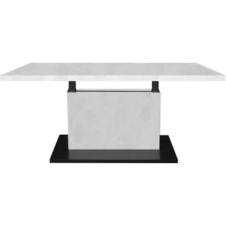 Mäusbacher Lift Couchtisch Schwarz Metall 120 x 47 x 70 cm