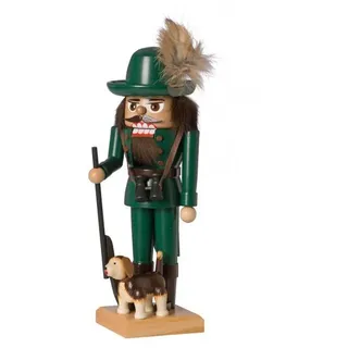 Nussknacker Jäger Höhe ca 25cm NEU Erzgebirge Nußknacker Weihnachtsfigur