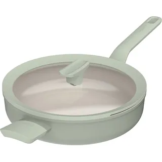 Balance Salbeigrüner Antihaft-Topf mit Deckel, 26 cm - Grün