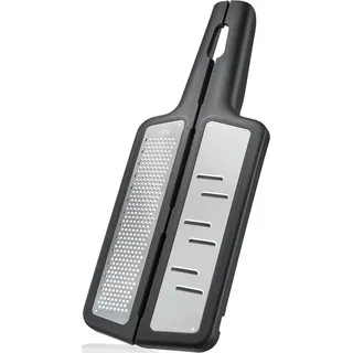 GEFU Faltreibe RAFINO Küchenreibe Feinreibe + Hobel mit Diamond Laser Cut