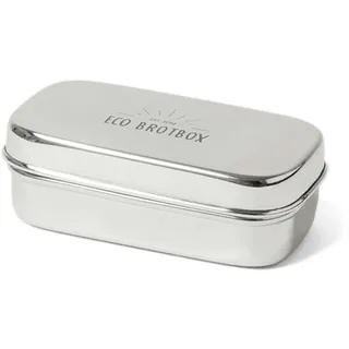 ECO Brotbox Snackbox XL | Brotdose Kinder 200ml für kleine Snacks unterwegs | Lunchbox aus Edelstahl BPA frei | Vesperbox Spülmaschinenfest