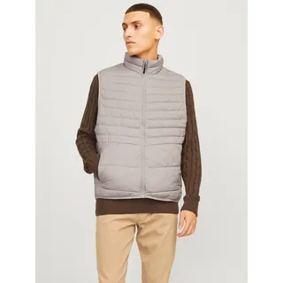 Jack & Jones Steppweste "JJESTATE Praktische Weste mit Beutel, ideal für unterwegs" unifarben, modisch, regular fit, Polyester, atmosphere