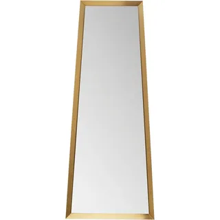 Kare Wandspiegel Arezzo Brass 65 x 160 cm Gold
