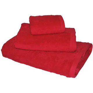 Casa Campo Handtuch 3er Set Iris rot one size