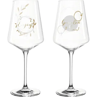 Leonardo Weinglas Genießen 560ml 2er Set - Transparent