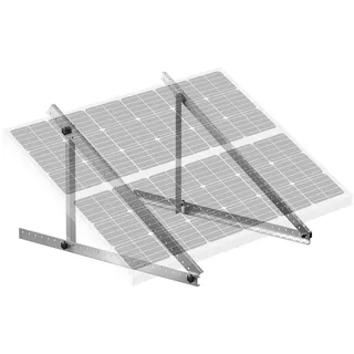 Vevor Solarpanel-Halterungen 127 cm 0-90° verstellbar für 100-550 W Solarmodule