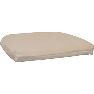 HOFMANN LIVING AND MORE Sitzkissen Maße (B/T/H): (43/47/5), beige
