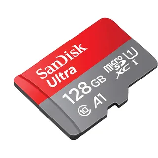 Ultra microSD + SD-Adapter UHS-I U1 A1 120 MB/s 128 GB